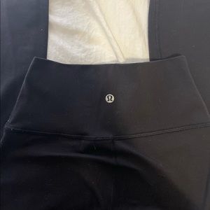 Lululemon black leggings. Older Align wear